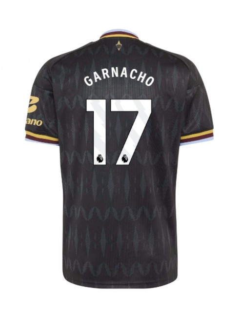 Aston Villa Alejandro Garnacho #17 Replika Borta Kläder 2026-27 Kortärmad Aston Villa Alejandro Garnacho #17 Replika Borta Kläder 2026-27 Kortärmad